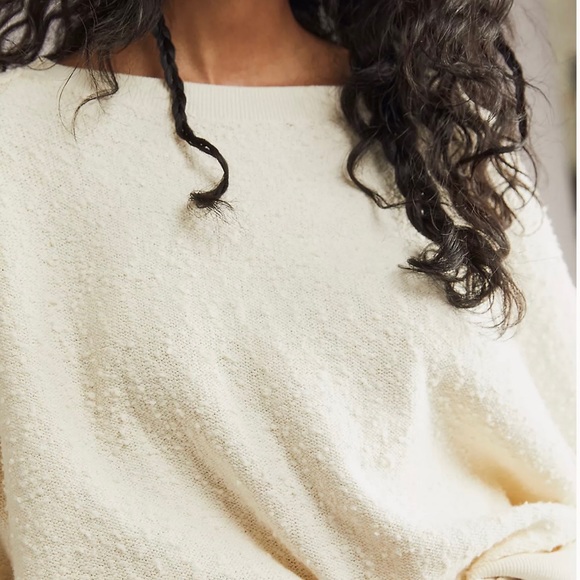 Free People Found My Friend Pullover in Cream - Picture 3 of 9